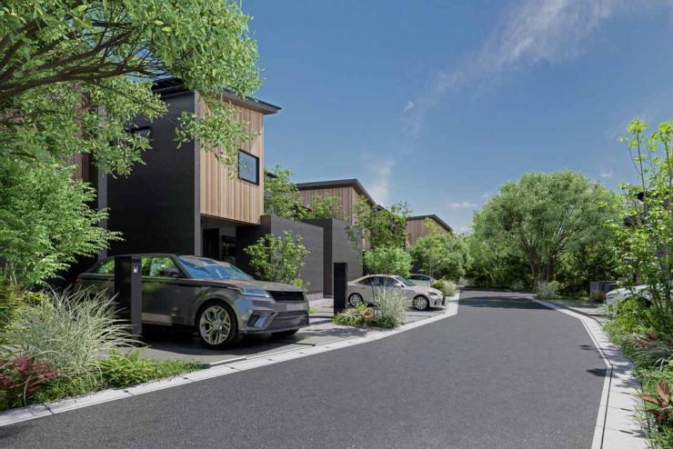 【モリニアル都賀-深-】緑に包まれた日常を、都賀駅まで自転車5分で。都心近接と豊かな自然環境を両立する、特別な分譲地の販売を開始いたします。のイメージ