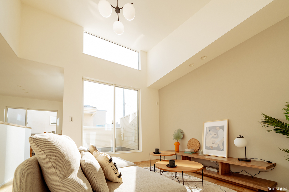 【モリニアル都賀-深-】広々とした庭とテラスのある「PLAN7」の間取りを公開しました。のイメージ