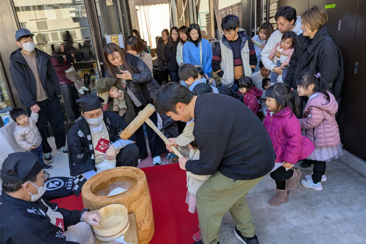 【オーナー様限定イベント】1月「もちつき大会」を開催しました！のイメージ