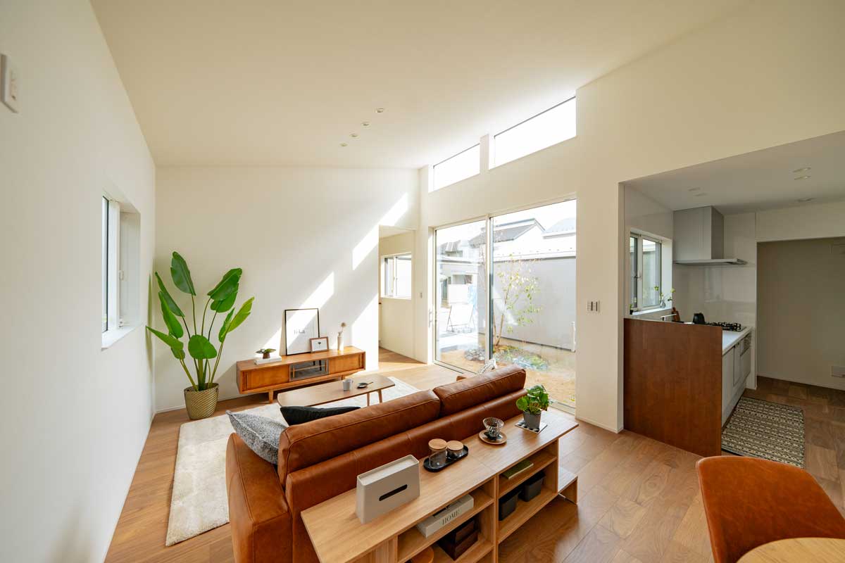 【アラ・ラ千葉小倉台】【PlAN1を深掘り！】2つの庭を持つ贅沢な平屋。パブリックとプライベートを両立するおすすめプランのイメージ