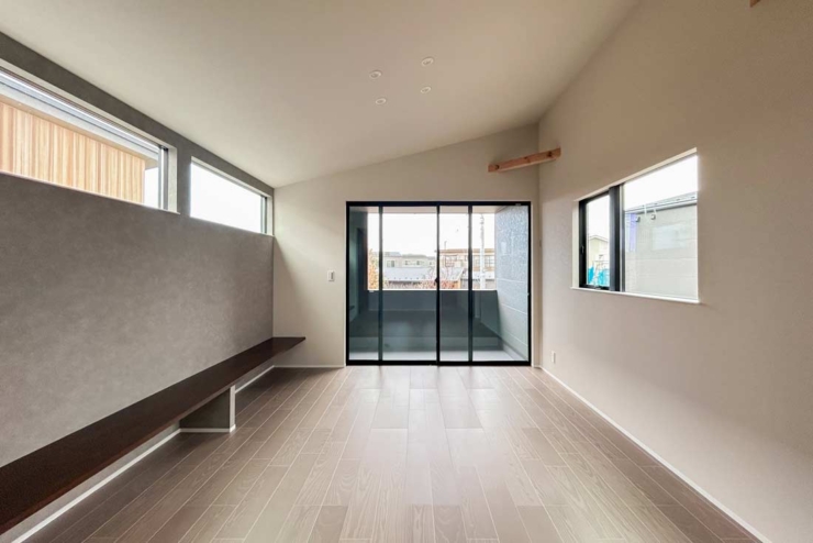 【モリニアル都賀-深-】ついに内観写真初公開！眺望と採光に優れた「2階リビング」が魅力のPLAN6の写真を公開いたしました。のイメージ