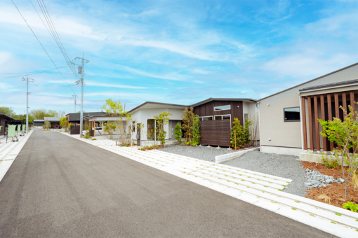 【デザイナーズ平屋｜SORA no MACHI】PLAN7、ご成約いただきました。お好みの平屋を選べる最後のチャンス！のイメージ