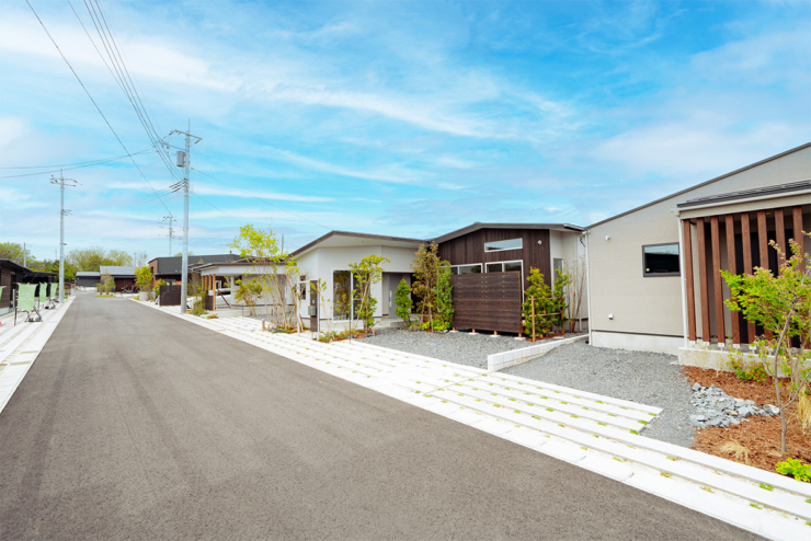 【デザイナーズ平屋｜SORA no MACHI】PLAN7、ご成約いただきました。お好みの平屋を選べる最後のチャンス！のイメージ
