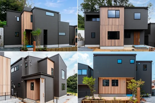 【アラ・ラ蘇我】PLAN Bご成約 「空・森・庭」3つの景色を見比べる現地見学会開催中のイメージ
